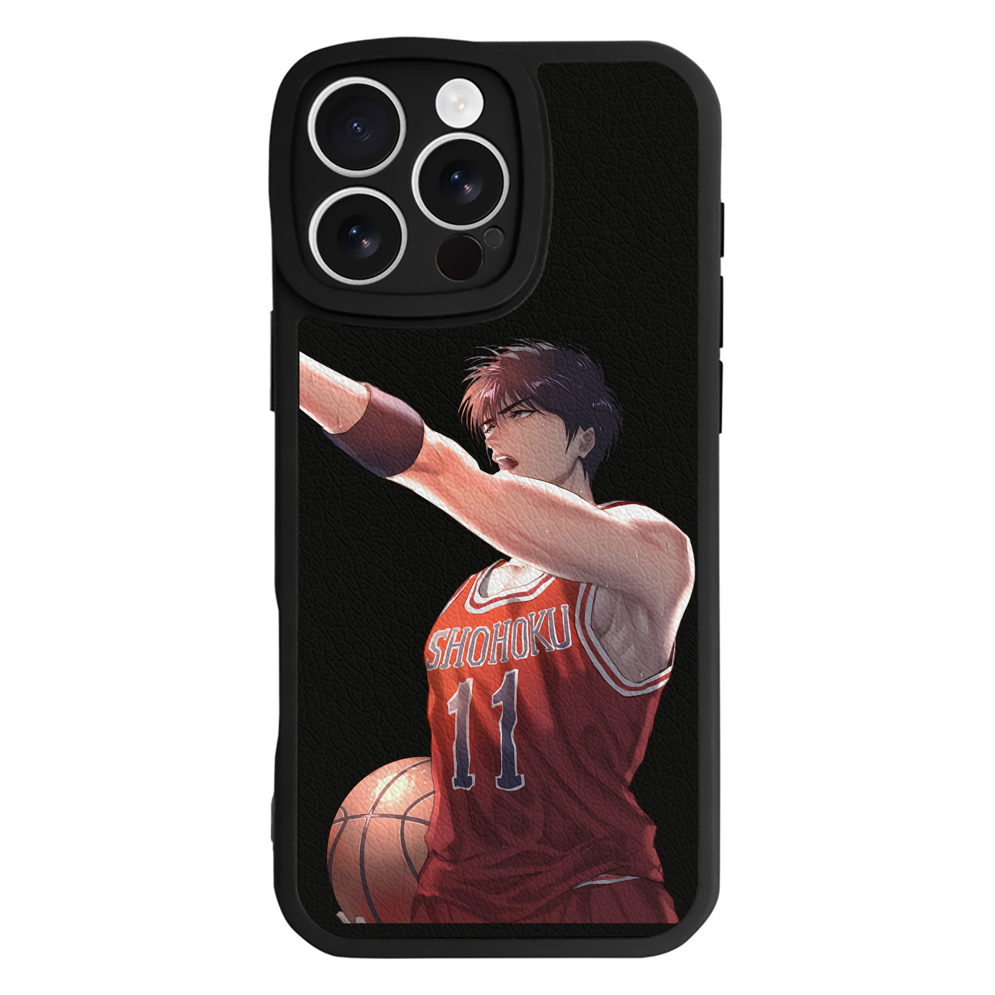 （画像用） SLAM DUNK／スラムダンク 【iPhone 16シリーズ対応】シリコンスマホケース（レザー調） 材質：シリコン